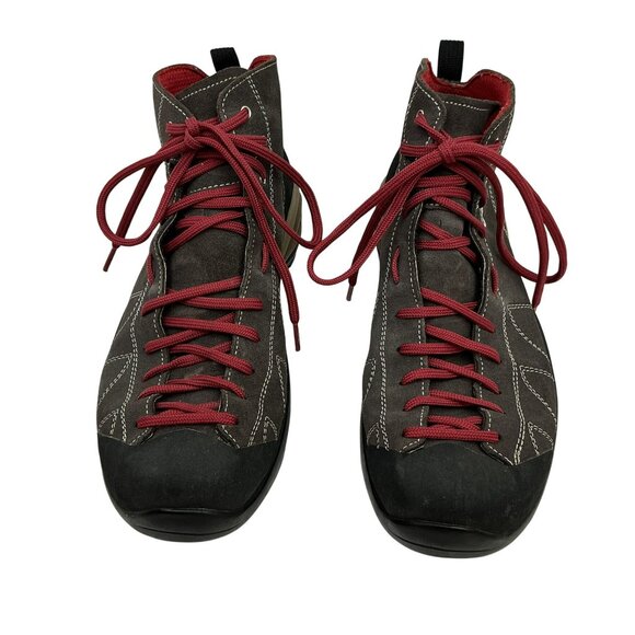 Asolo Gore-Tex Waterproof Mens 10.5 High Top Hiking  Boots Made In Romania - Picture 2 of 10